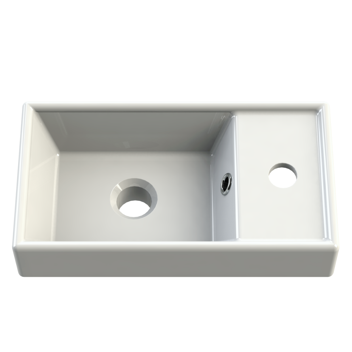 GIZO umywalka ceramiczna 40 cm