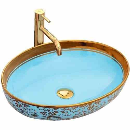 UMYWALKA MARGOT BLUE GOLD  - NABLATOWA