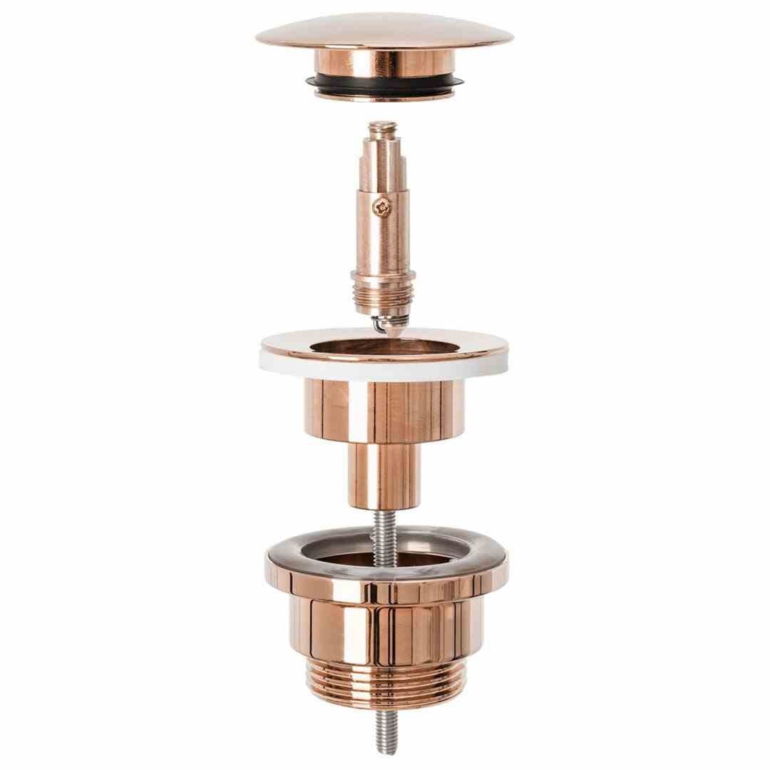 KOREK KLIK-KLAK UNIWERSALNY ROSE GOLD