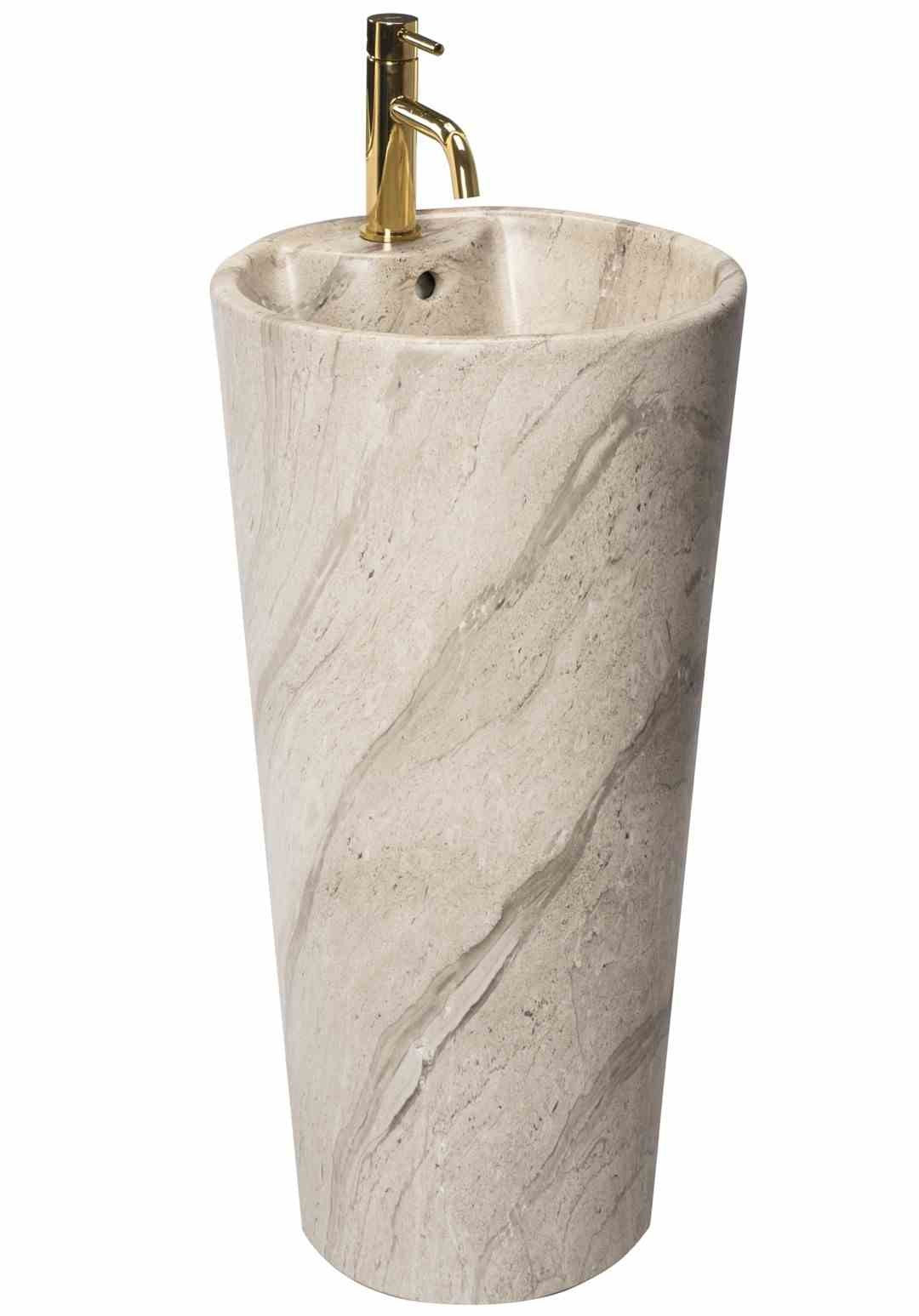 BLANKA NATURAL umywalka wolnostojąca matowa