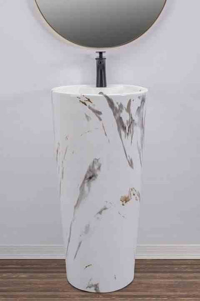 BLANKA MARBLE umywalka wolnostojąca