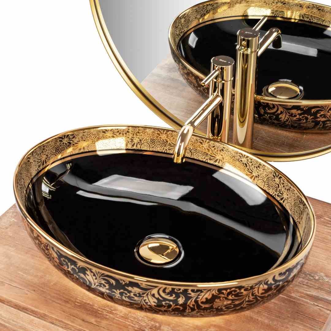 UMYWALKA MARGOT BLACK GOLD  - NABLATOWA