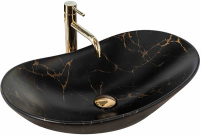 UMYWALKA ROYAL 60 MARBLE BLACK MATT - NABLATOWA