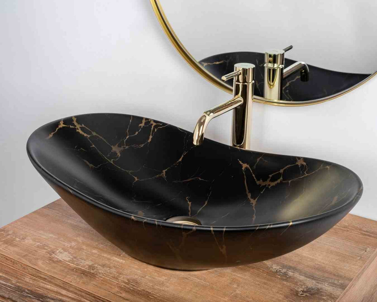 UMYWALKA ROYAL 60 MARBLE BLACK MATT - NABLATOWA