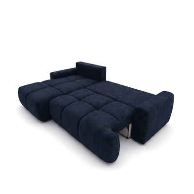 Narożnik tapicerowany z funkcją spania i pojemnikiem na pościel NOVA
