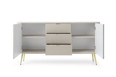 Komoda dwudrzwiowa z szufladami MILO 168 cm
