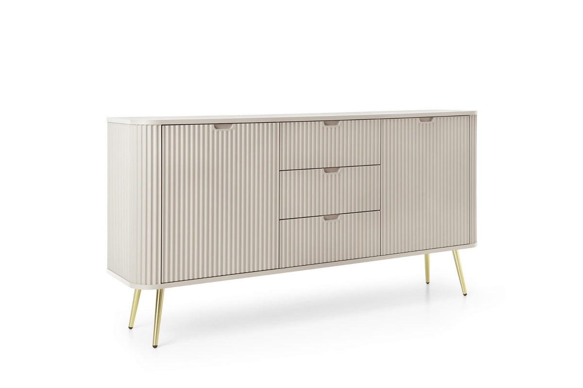 Komoda dwudrzwiowa z szufladami MILO 168 cm