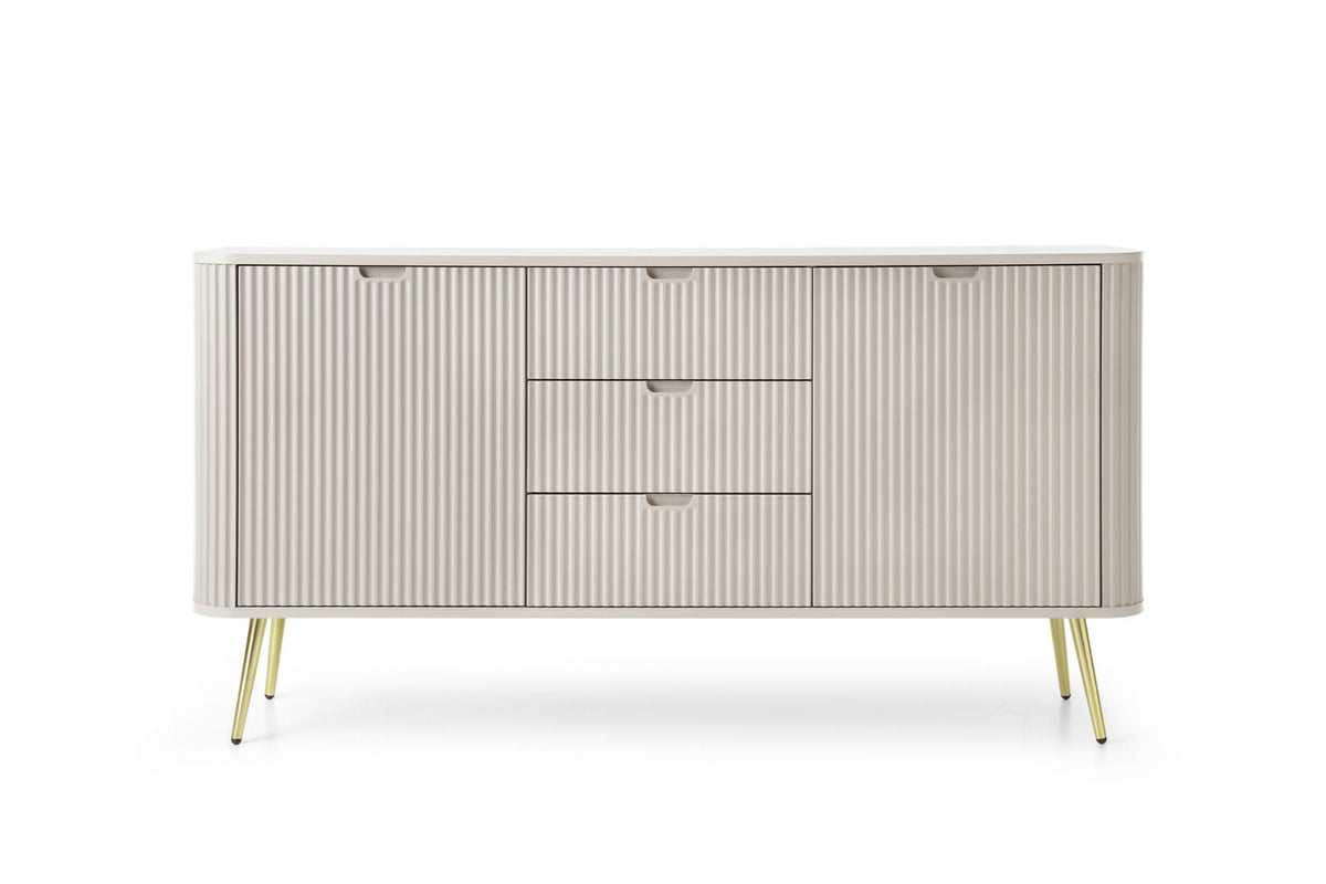 Komoda dwudrzwiowa z szufladami MILO 168 cm