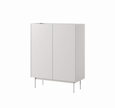 RENO Komoda Wysoka 97cm Ceramic Red
