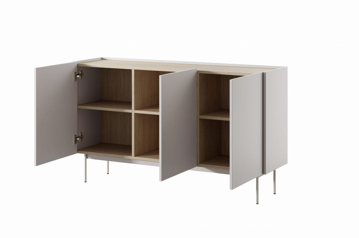 Komoda trzydrzwiowa RENO 144 cm