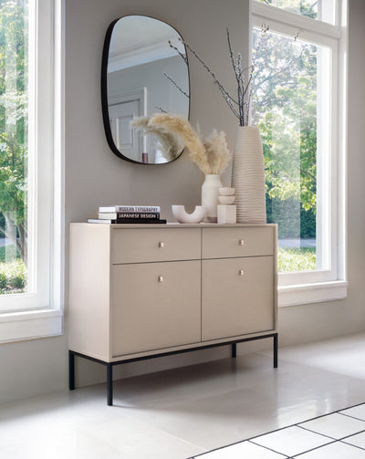 Komoda dwudrzwiowa z szufladami LEMI 103 cm