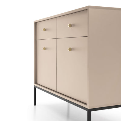 Komoda dwudrzwiowa z szufladami LEMI 103 cm