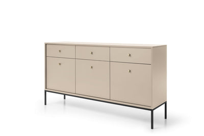 Komoda dwudrzwiowa z szufladami LEMI 103 cm