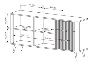 MAVO Komoda 2D3S