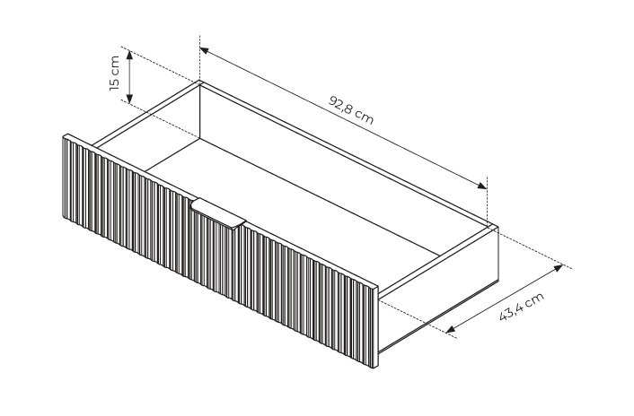 MAVO Szafa 213 cm Beż