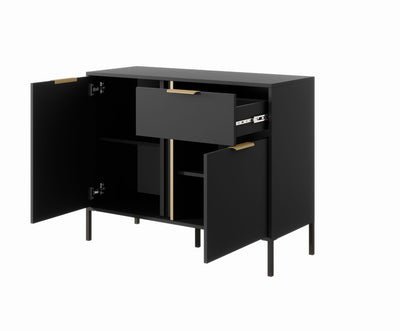 Komoda LERO 103 cm Antracyt