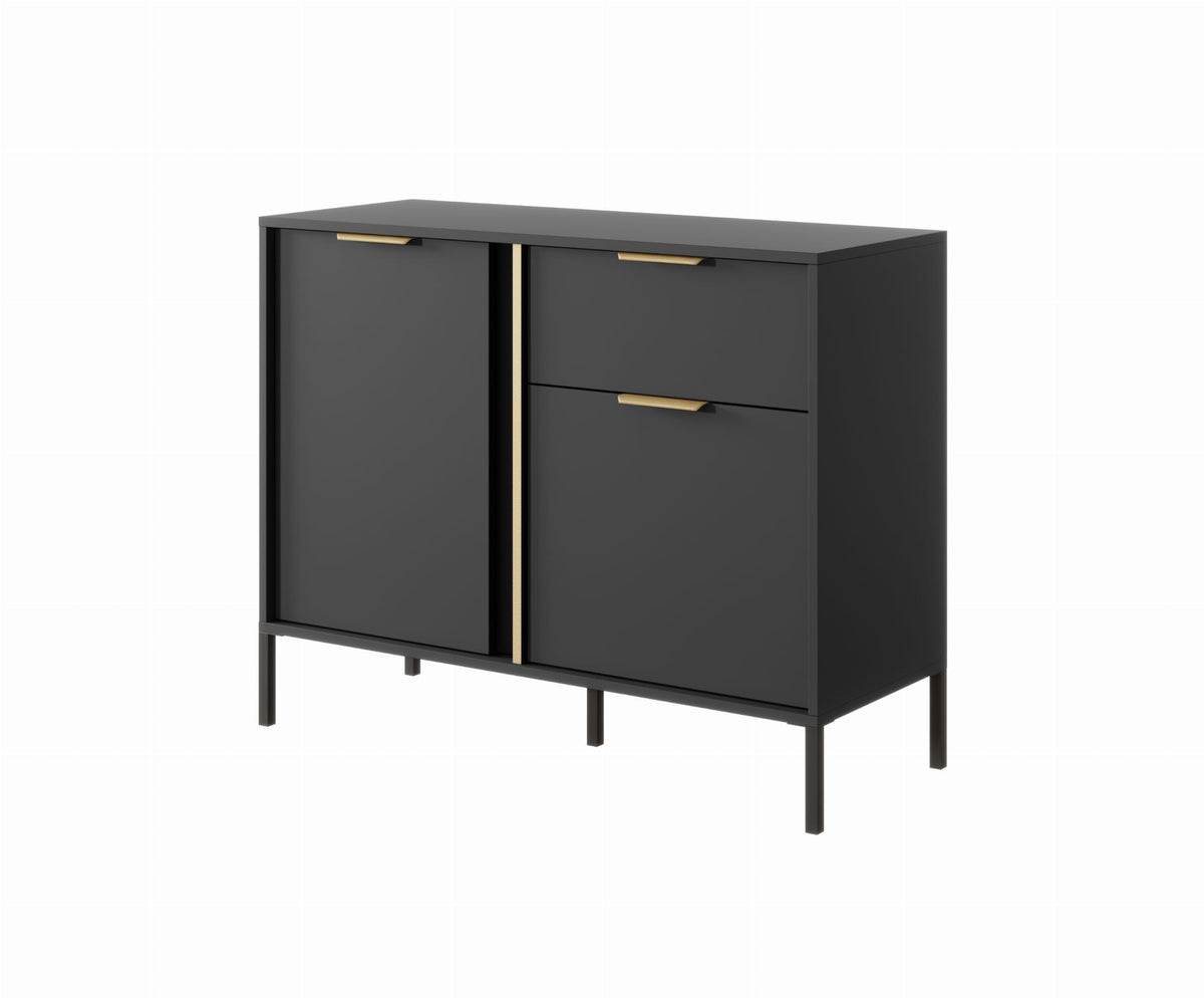 Komoda LERO 103 cm Antracyt