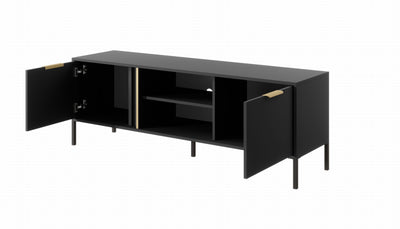 Szafka RTV LERO 153 cm Antracyt