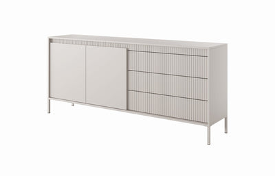 Komoda dwudrzwiowa z szufladami DORAN 187 cm