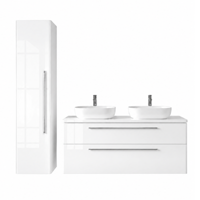 Zestaw mebli do łazienki MOBI 120 cm z blatem