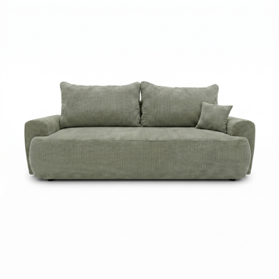 Sofa tapicerowana z funkcją spania BELLA