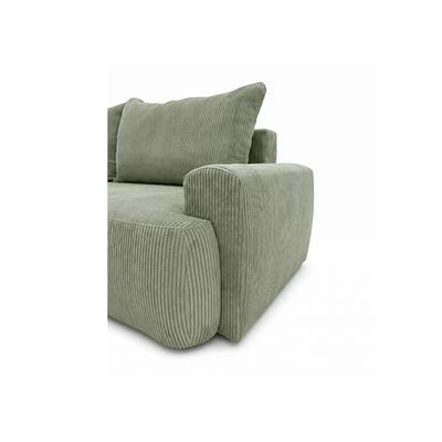 Sofa tapicerowana z funkcją spania BELLA