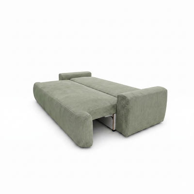 Sofa tapicerowana z funkcją spania BELLA