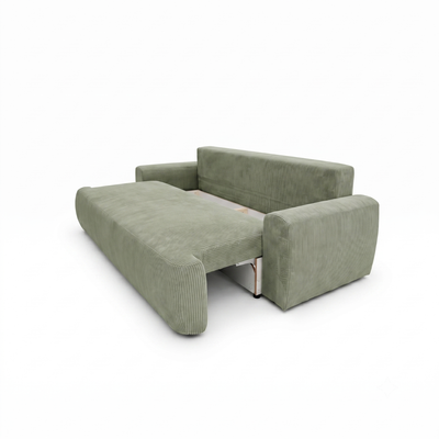 Sofa tapicerowana z funkcją spania BELLA