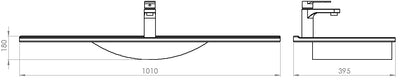 VIGO SLIM umywalka ceramiczna