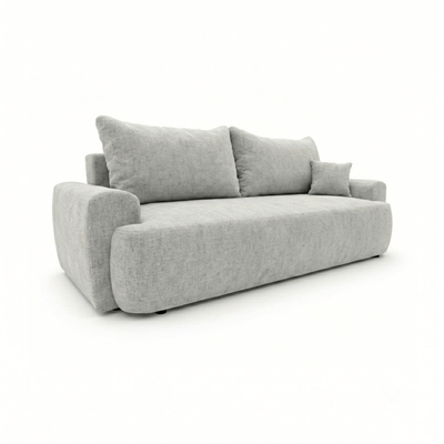 Sofa tapicerowana z funkcją spania BELLA