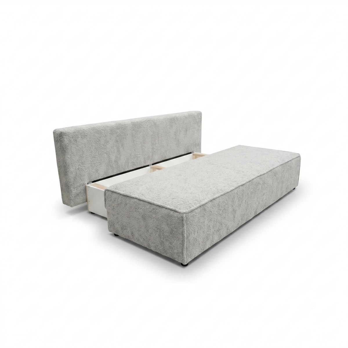 Sofa tapicerowana z funkcją spania TESSA