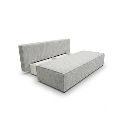 Sofa tapicerowana z funkcją spania TESSA