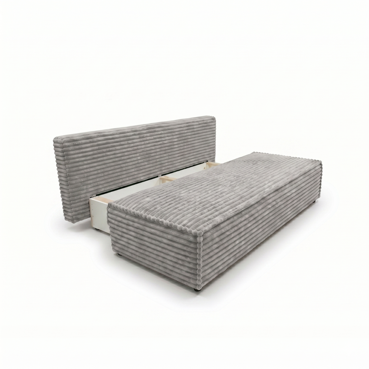 Sofa tapicerowana z funkcją spania TESSA