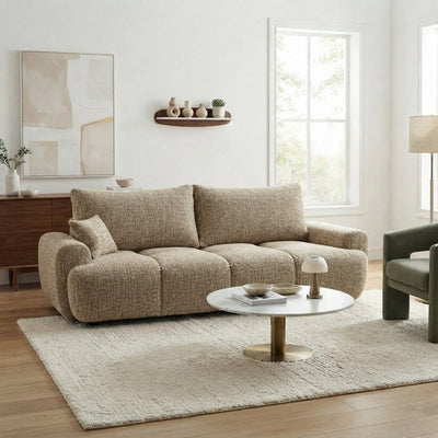 Sofa tapicerowana z funkcją spania NOVA