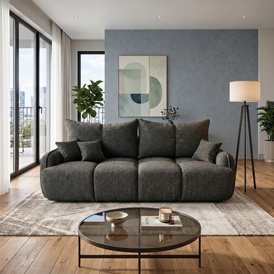 Sofa tapicerowana z funkcją spania VERONA