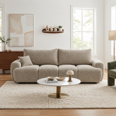 Sofa tapicerowana z funkcją spania NOVA