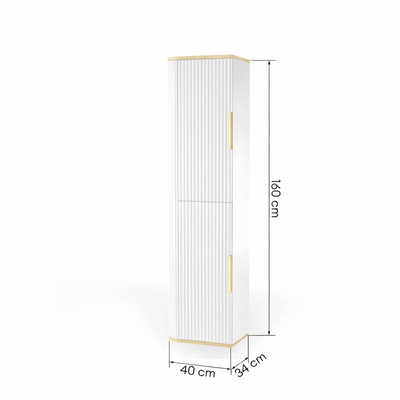 Słupek wiszący wysoki RIVELA 40 cm