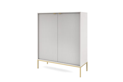 Komoda dwudrzwiowa wysoka 104 cm VERO