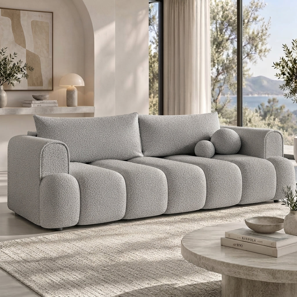 Sofa tapicerowana z funkcją spania SORENTO