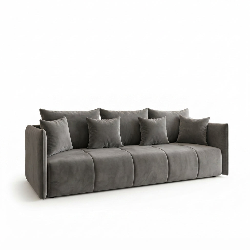 Sofa tapicerowana z funkcją spania DALLAS