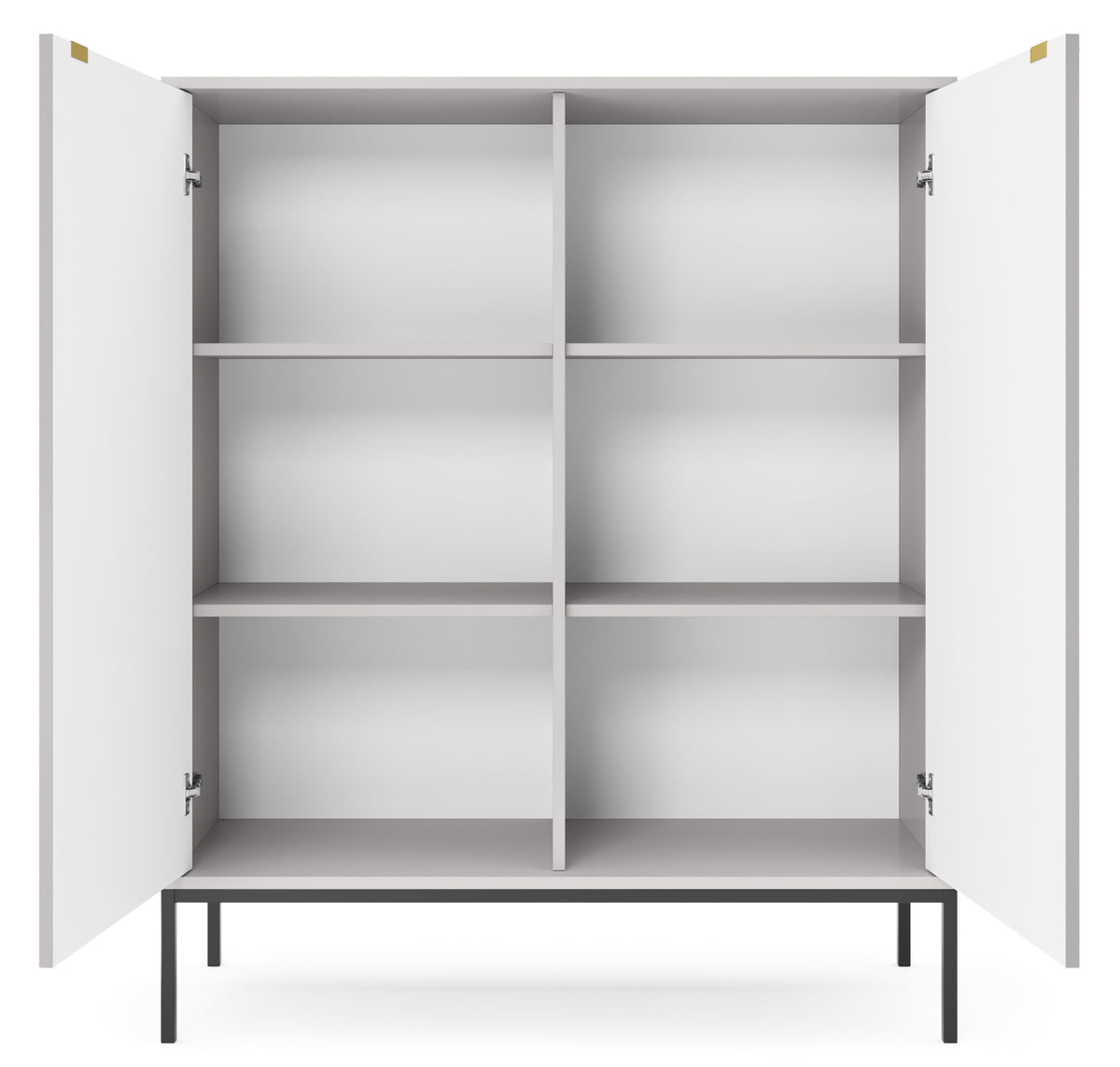 Komoda dwudrzwiowa wysoka 104 cm VERO