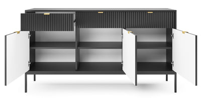 Komoda trzydrzwiowa z szufladami VERO 154 cm