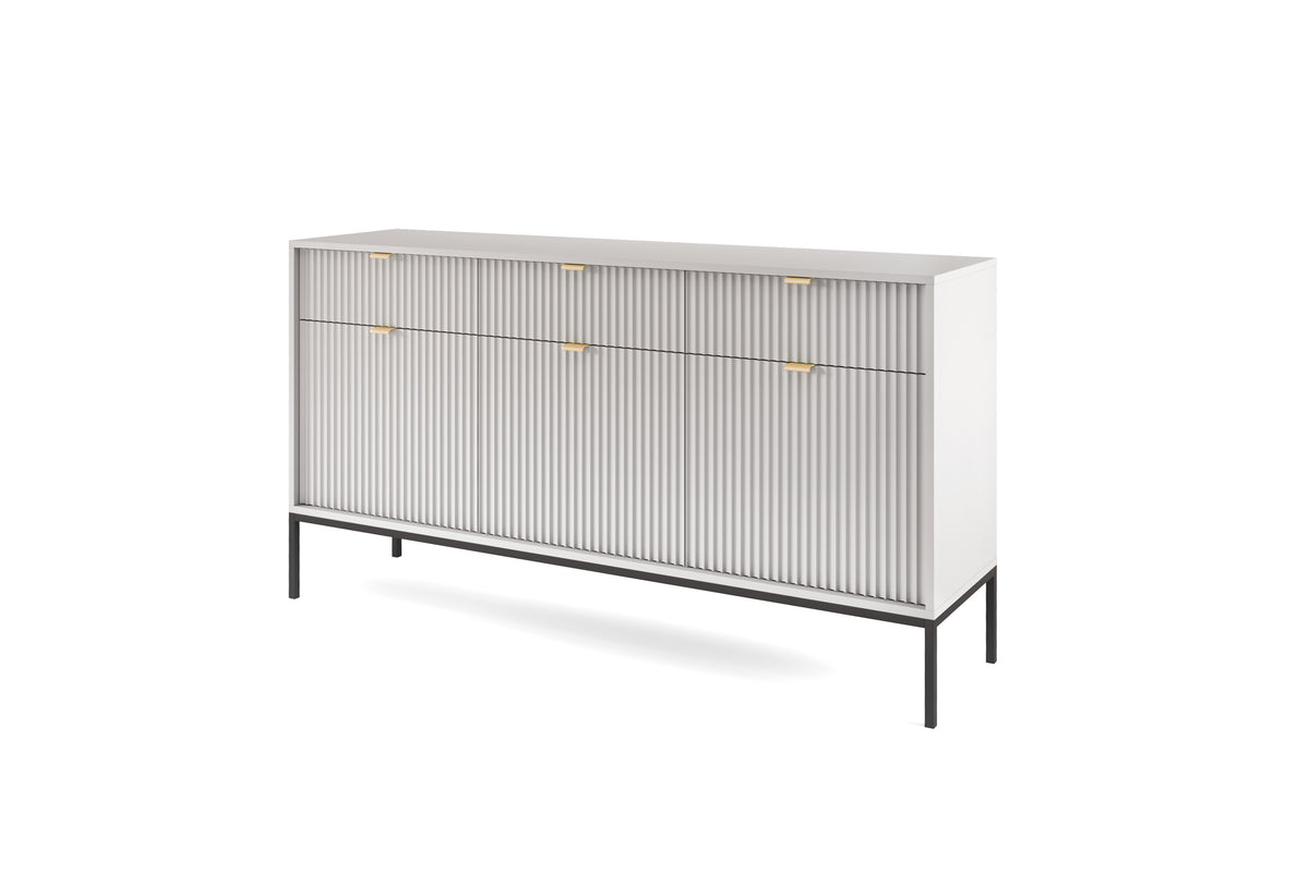 Komoda trzydrzwiowa z szufladami VERO 154 cm