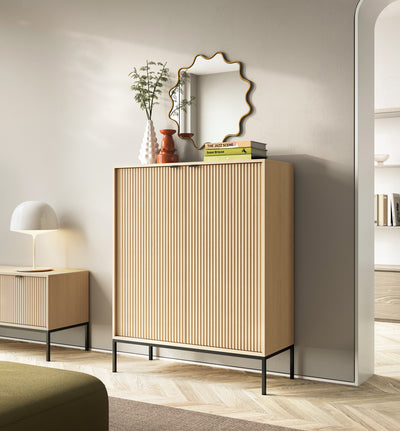 Komoda dwudrzwiowa wysoka 104 cm VERO