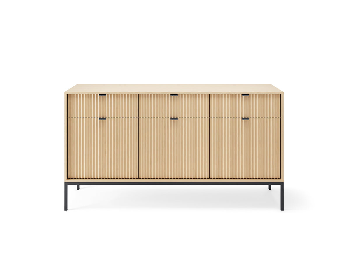 Komoda trzydrzwiowa z szufladami VERO 154 cm
