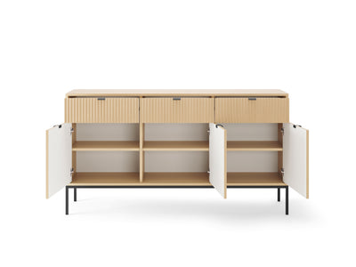 Komoda trzydrzwiowa z szufladami VERO 154 cm