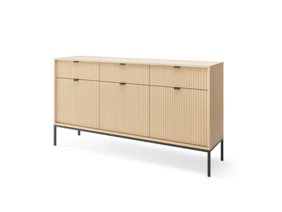 Komoda trzydrzwiowa z szufladami VERO 154 cm