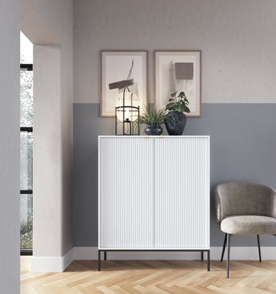Komoda dwudrzwiowa wysoka 104 cm VERO