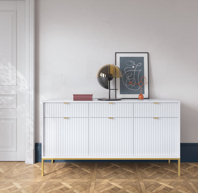 Komoda trzydrzwiowa z szufladami VERO 154 cm