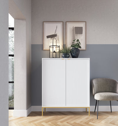 Komoda dwudrzwiowa wysoka 104 cm VERO